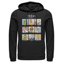 Men's The Muppets Mood Chart Pull Over Hoodie