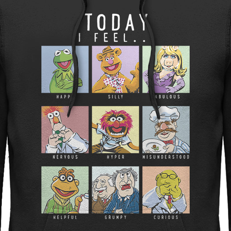 Men's The Muppets Mood Chart Pull Over Hoodie