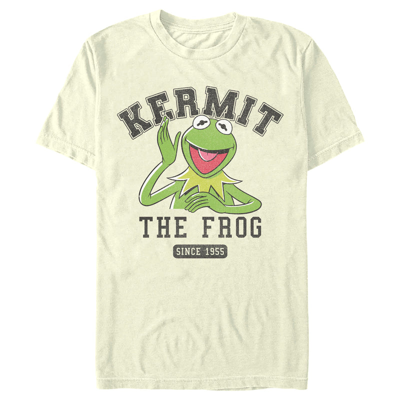 Men's The Muppets Kermit 1955 Collegiate T-Shirt