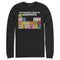 Men's The Muppets Periodic Table Long Sleeve Shirt