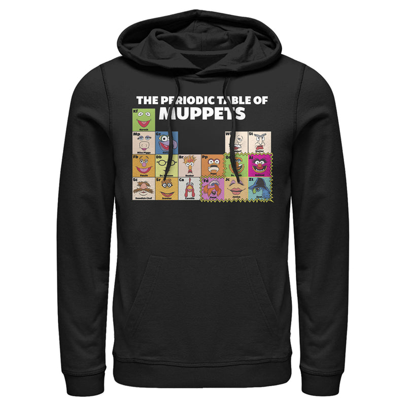 Men's The Muppets Periodic Table Pull Over Hoodie