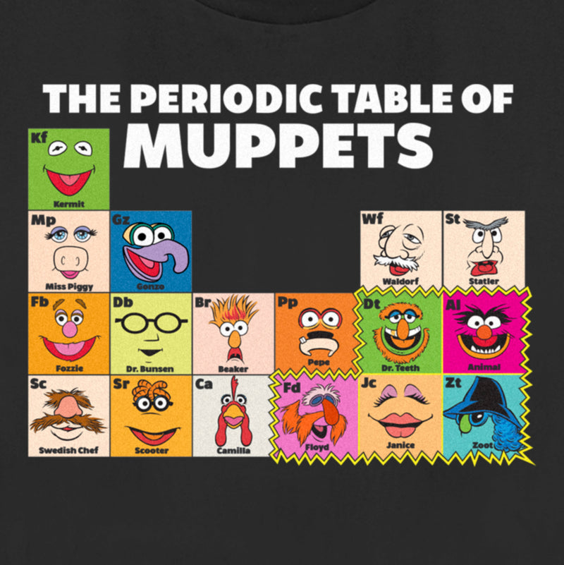 Women's The Muppets Periodic Table T-Shirt