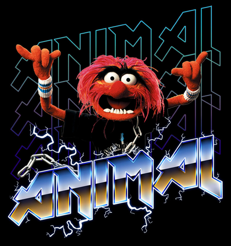 Men's The Muppets Animal Metal T-Shirt