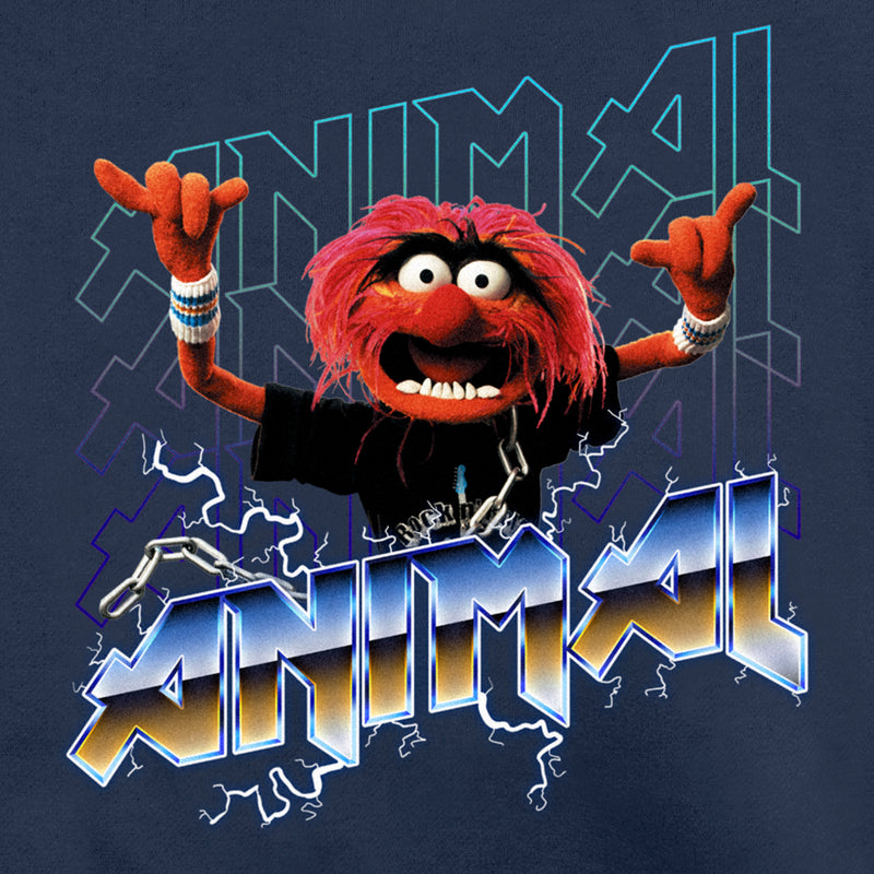 Men's The Muppets Animal Metal Sweatshirt