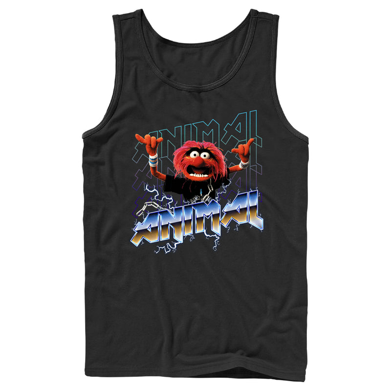 Men's The Muppets Animal Metal Tank Top