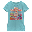 Girl's The Muppets Boxed Characters T-Shirt