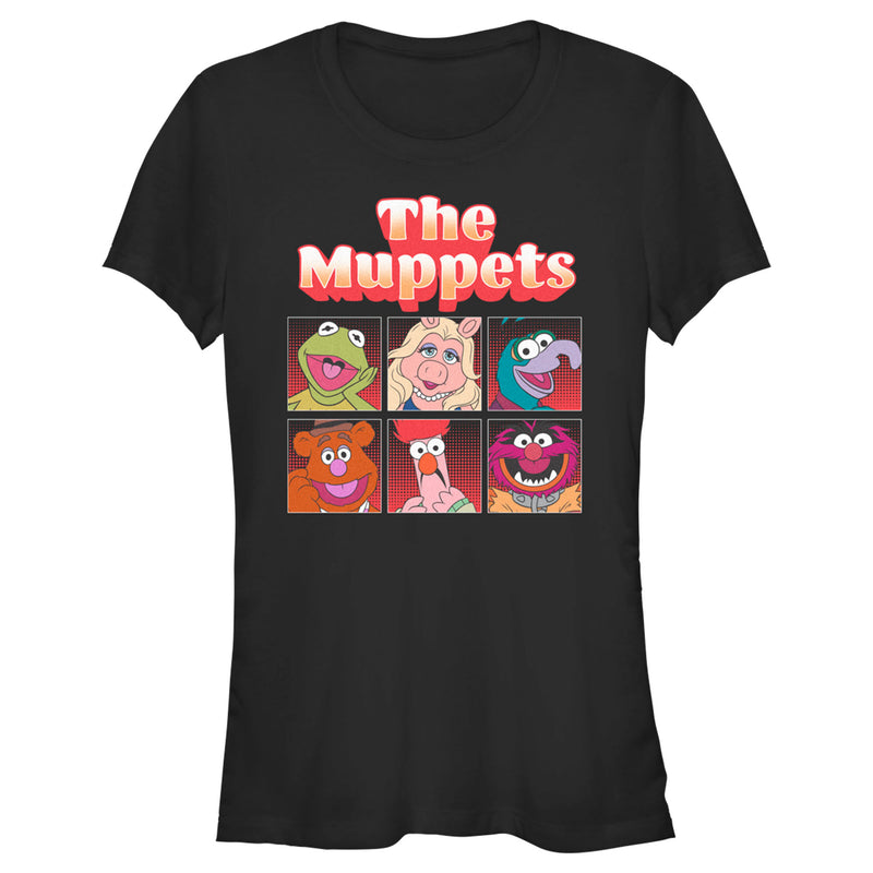 Junior's The Muppets Boxed Characters T-Shirt