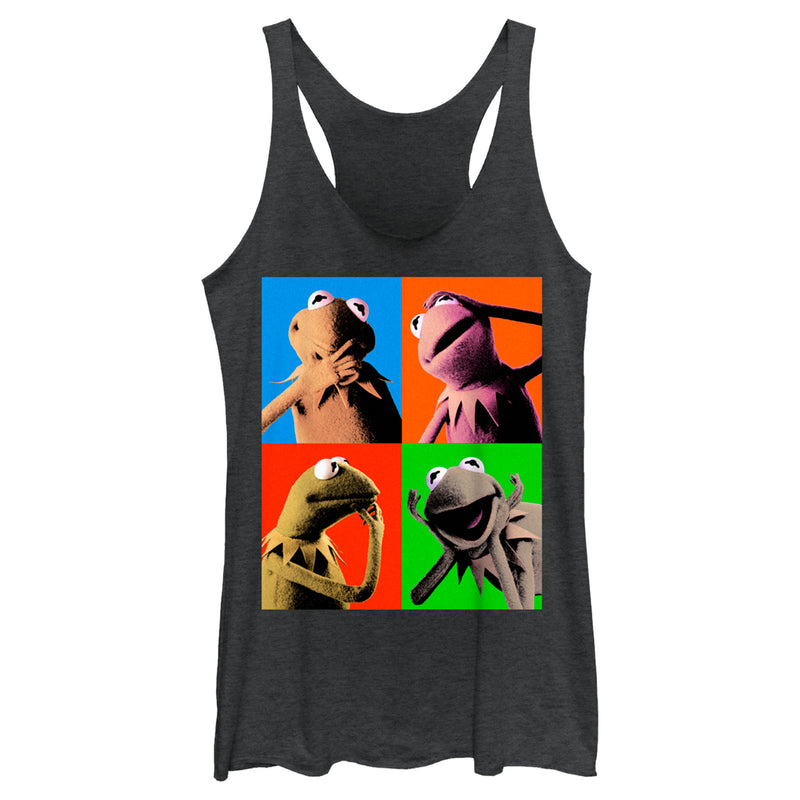 Women's The Muppets Kermit Pop Art Racerback Tank Top