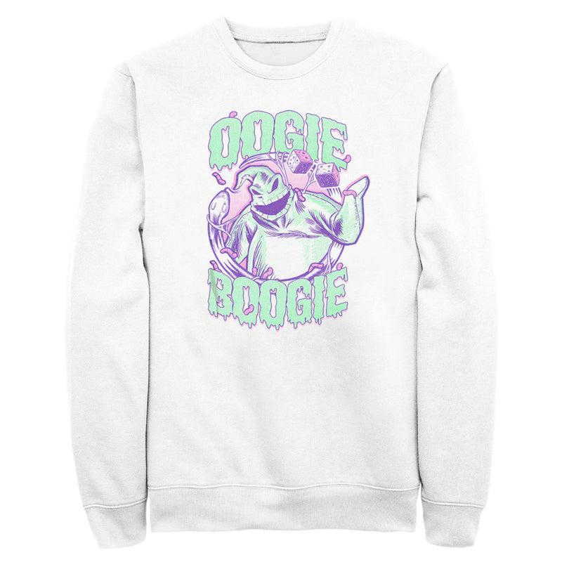 Men's The Nightmare Before Christmas Slimy Oogie Boogie Sweatshirt