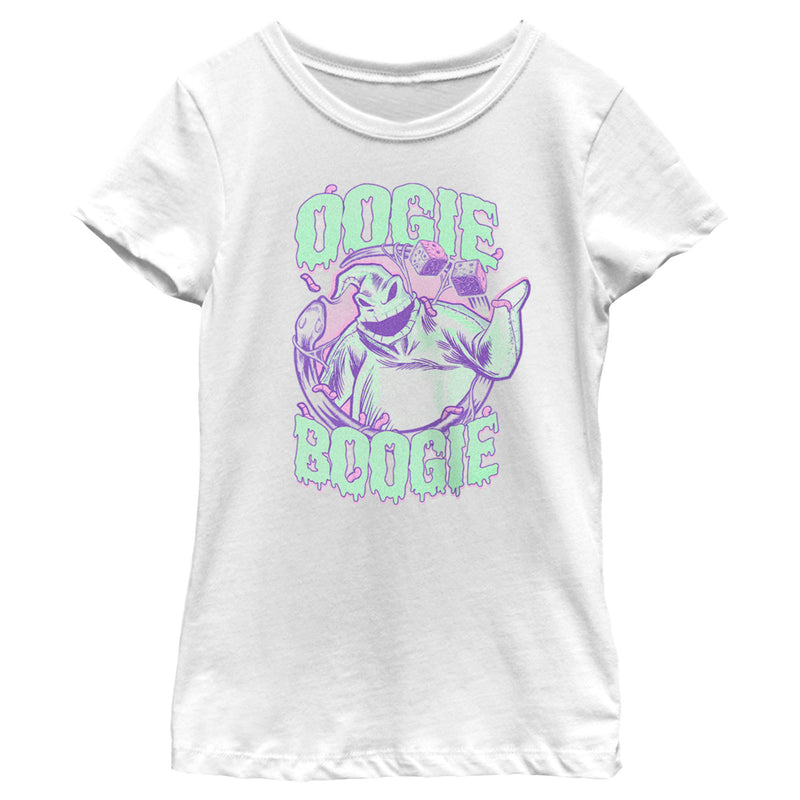 Girl's The Nightmare Before Christmas Slimy Oogie Boogie T-Shirt