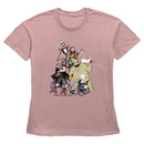 Women's The Nightmare Before Christmas Group Character Shot T-Shirt