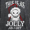 Junior's The Nightmare Before Christmas This Is As Jolly as I Get Sandy Claws T-Shirt