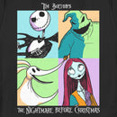 Women's The Nightmare Before Christmas Group Character Portraits T-Shirt