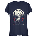 Junior's The Nightmare Before Christmas Valentine's Day Jack and Sally Love You to Death T-Shirt