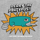 Toddler's Phineas and Ferb Perry the Platypus They Don't Do Much You Know T-Shirt