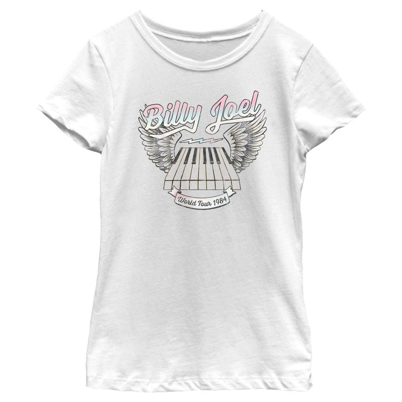 Girl's Billy Joel World Tour 1984 T-Shirt