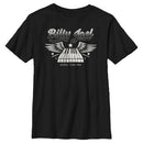 Boy's Billy Joel World Tour 1984 Black and White T-Shirt