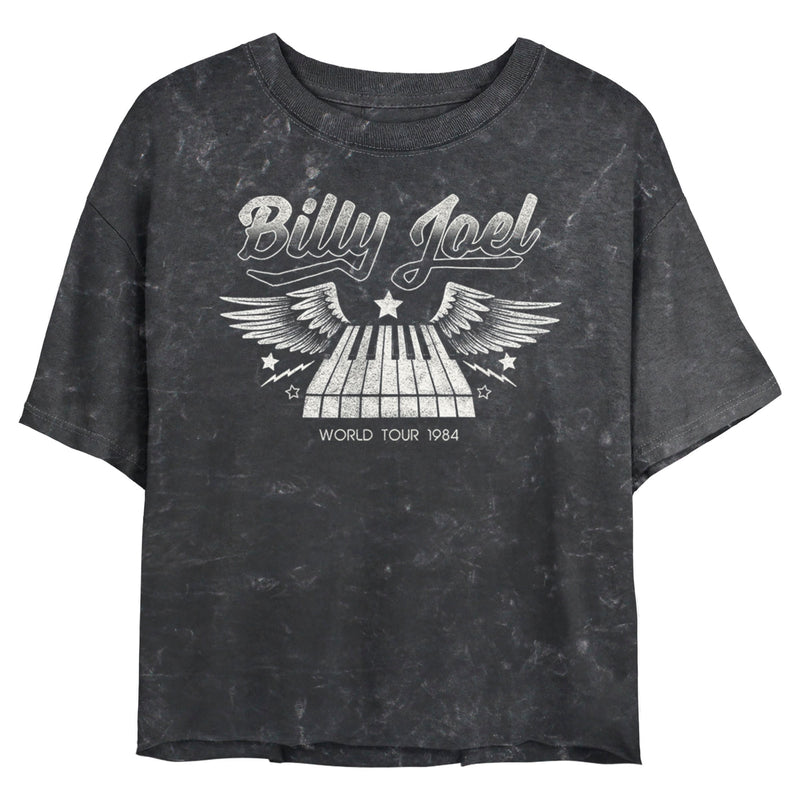 Junior's Billy Joel World Tour 1984 Distressed T-Shirt