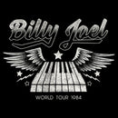 Junior's Billy Joel World Tour 1984 Black and White Sweatshirt