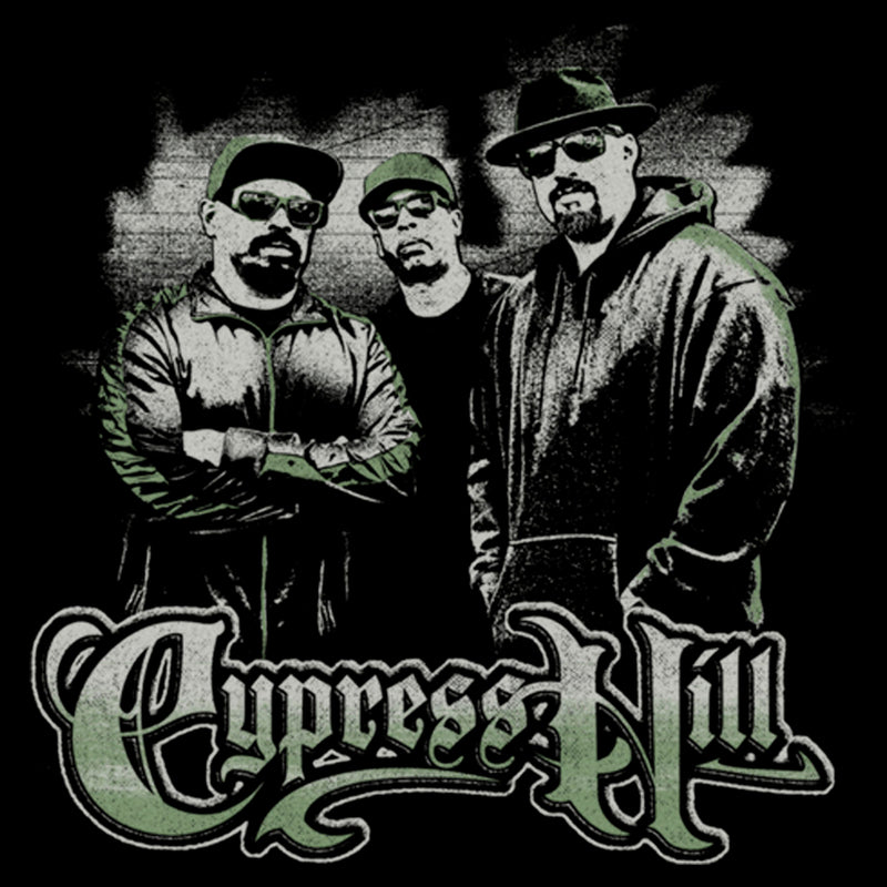 Junior's Cypress Hill Distressed Band Pose Sweatshirt