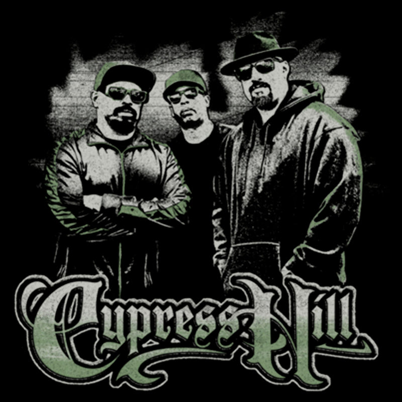 Women's Cypress Hill Distressed Band Pose T-Shirt