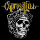 Men's Cypress Hill Distressed Aztec Skull T-Shirt