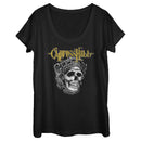 Women's Cypress Hill Distressed Aztec Skull T-Shirt