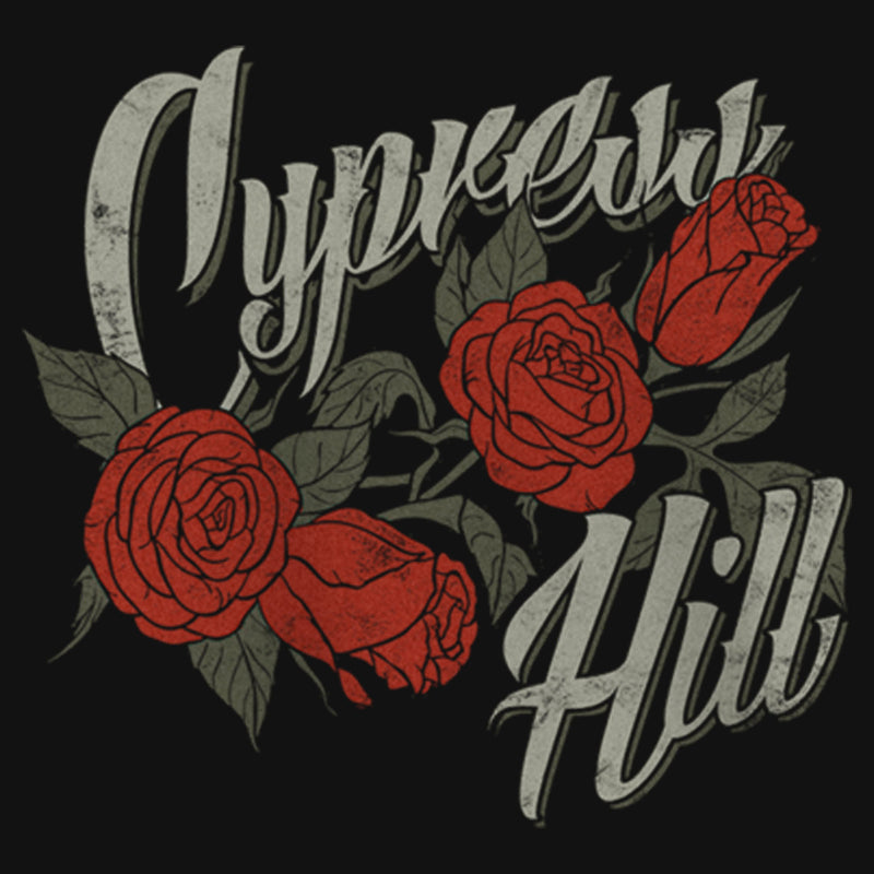 Girl's Cypress Hill Roses Logo T-Shirt