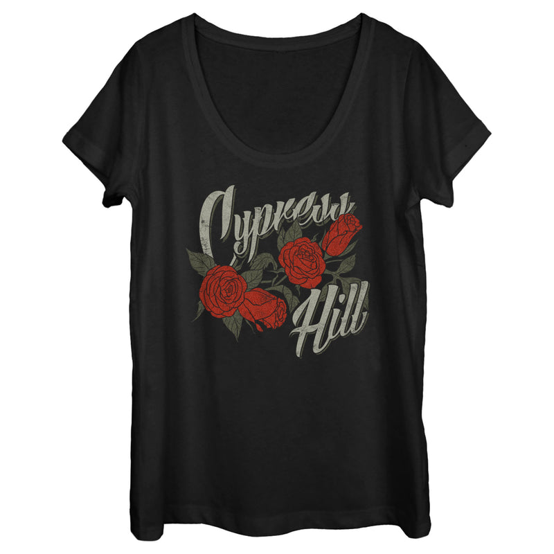 Women's Cypress Hill Roses Logo T-Shirt