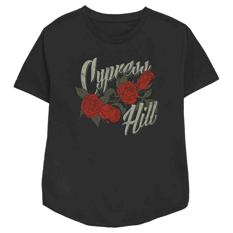 Women's Cypress Hill Roses Logo T-Shirt