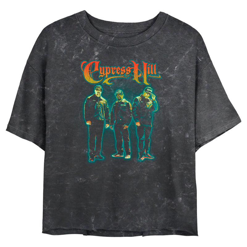 Junior's Cypress Hill Retro Trio Logo T-Shirt