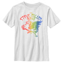 Boy's Steve Miller Band Rainbow Pegasus Logo T-Shirt