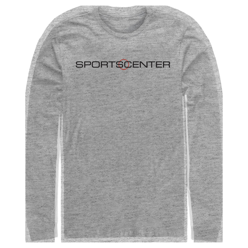 Men's ESPN Sports Center Logo Long Sleeve Shirt