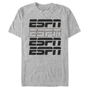 Men's ESPN Black Logo Stack T-Shirt