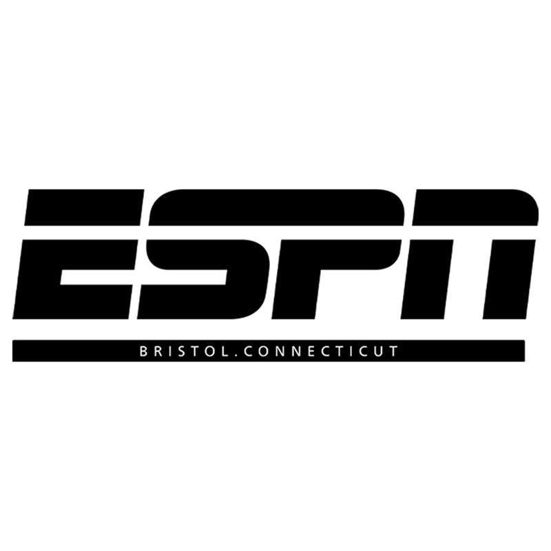 Men's ESPN Bristol Connecticut Logo Black Baseball Tee