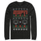 Men's ESPN Basketball Christmas Sweater Long Sleeve Shirt