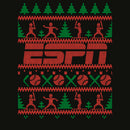 Men's ESPN Baseball Christmas Sweater Long Sleeve Shirt