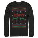 Men's ESPN Hockey Christmas Sweater Long Sleeve Shirt