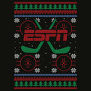 Men's ESPN Hockey Christmas Sweater Long Sleeve Shirt