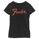 Girl's Fender Classic Logo T-Shirt