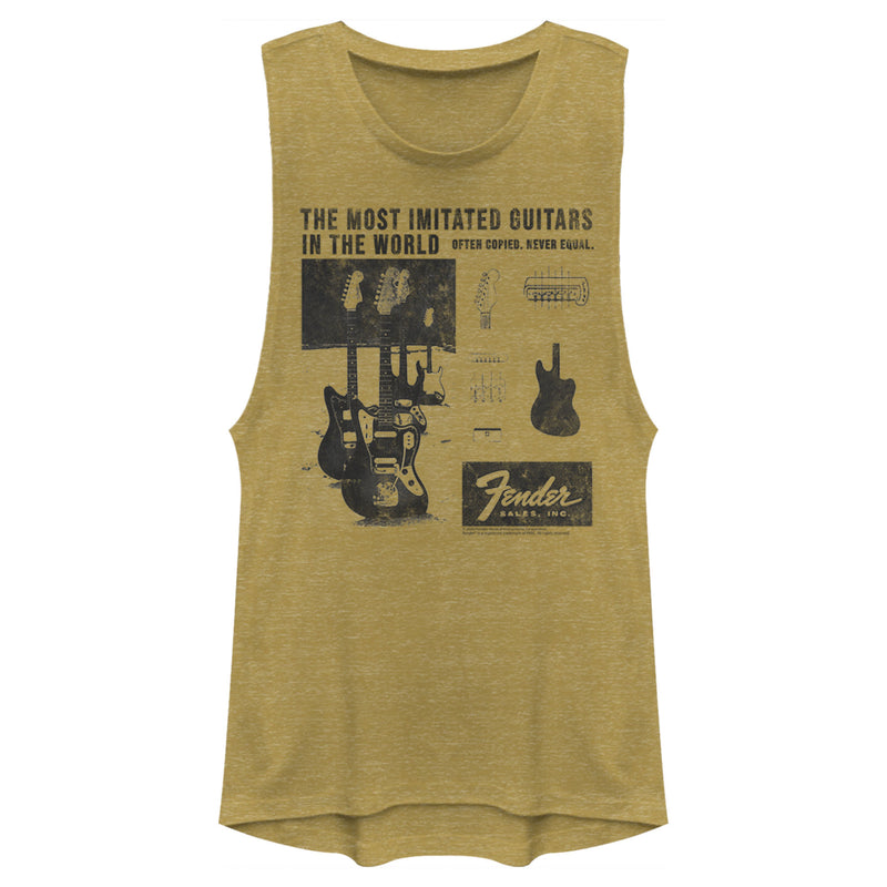 Junior's Fender The Most Imitated Festival Muscle Tee