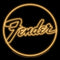 Junior's Fender Neon Logo T-Shirt