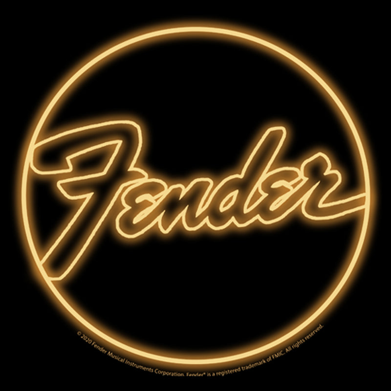 Junior's Fender Neon Logo T-Shirt