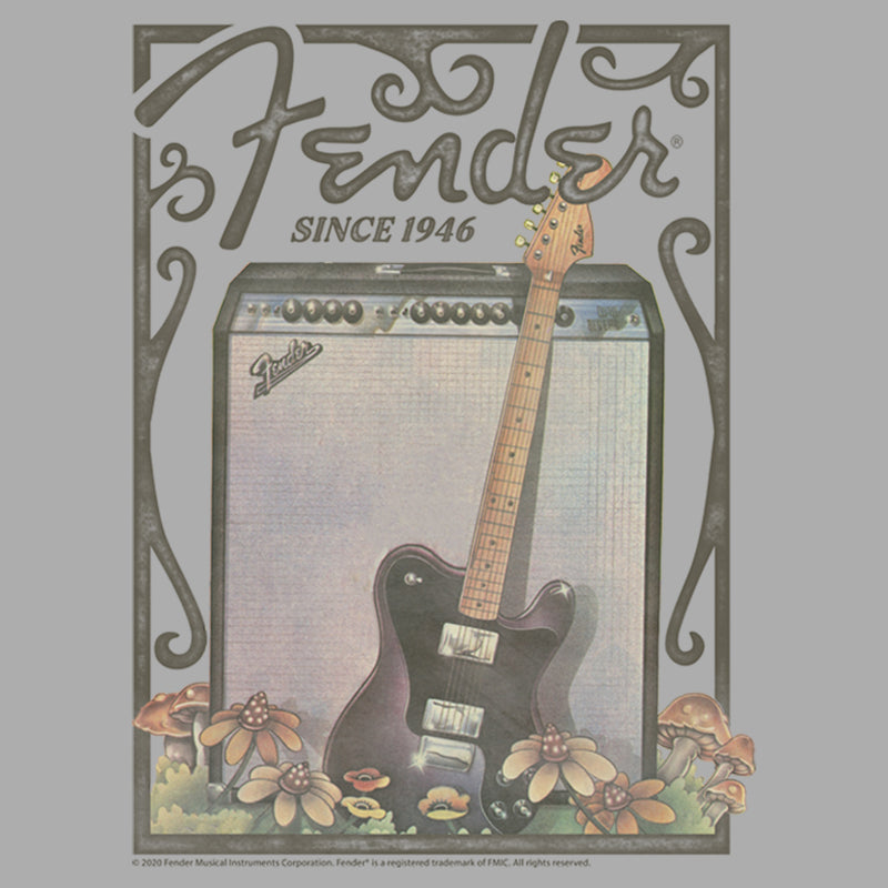 Boy's Fender Since 1946 Retro Poster T-Shirt