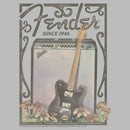 Girl's Fender Since 1946 Retro Poster T-Shirt