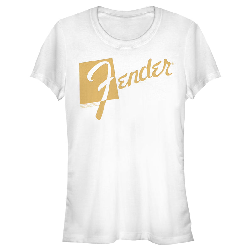 Junior's Fender Retro Logo T-Shirt