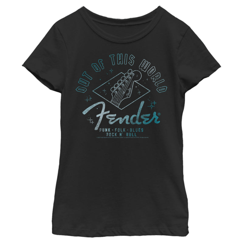 Girl's Fender Out of This World T-Shirt