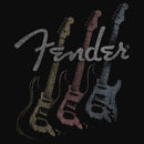 Junior's Fender Triple Fret Logo Racerback Tank Top