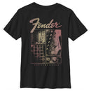 Boy's Fender Sunburst Stratocaster T-Shirt