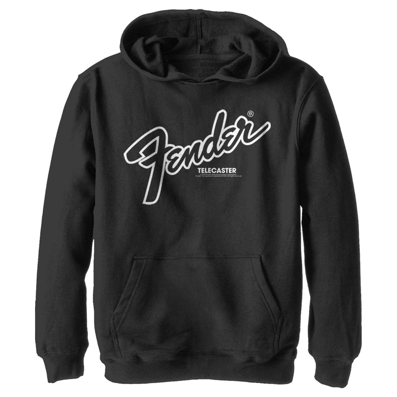 Boy's Fender Telecaster Logo Pull Over Hoodie